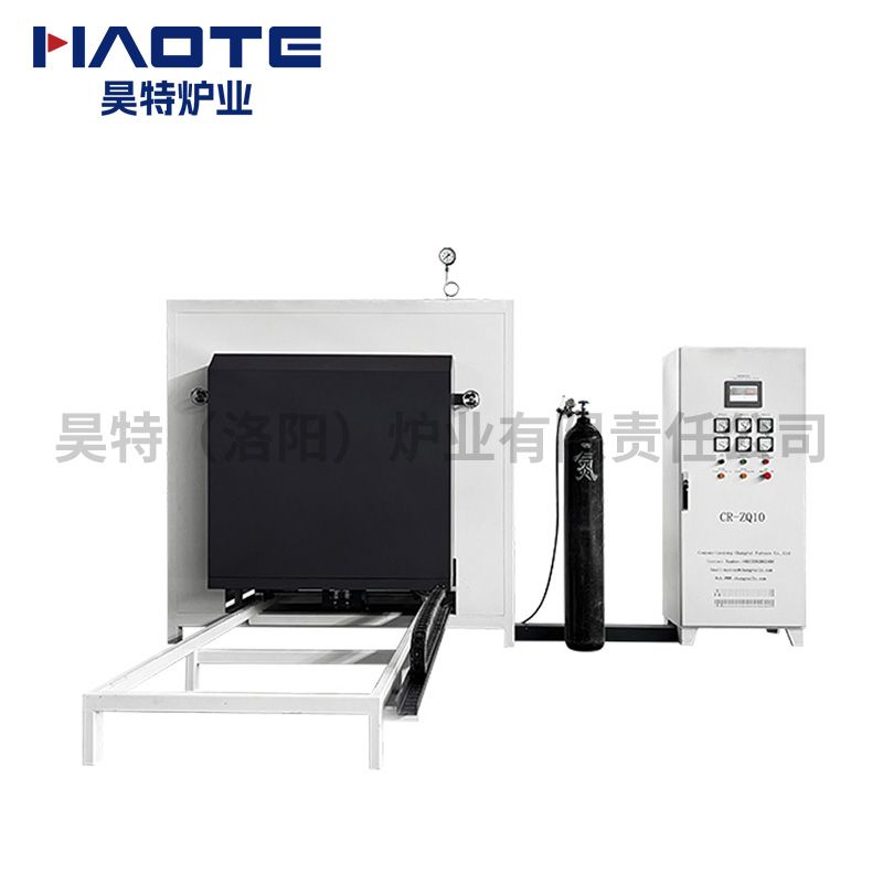 韓國臺(tái)車爐1200X800X800電阻絲加熱1200℃模塊爐
